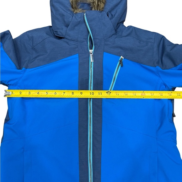 ✨ Spyder Women’s Skyline Insulated Ski Jacket ❄️🏂💙 Size M - Picture 3 of 16